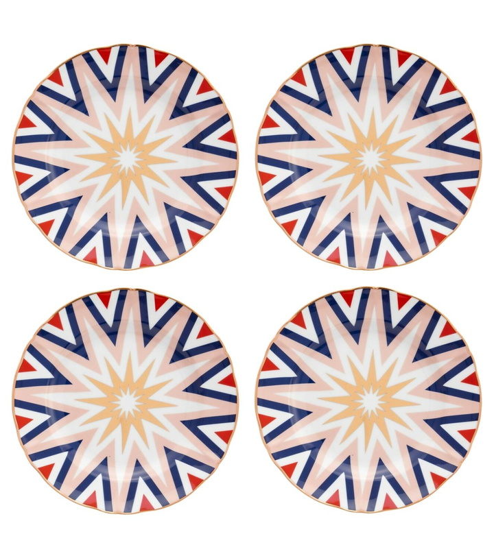 Photo: Bitossi Folgore set of 4 dessert plates
