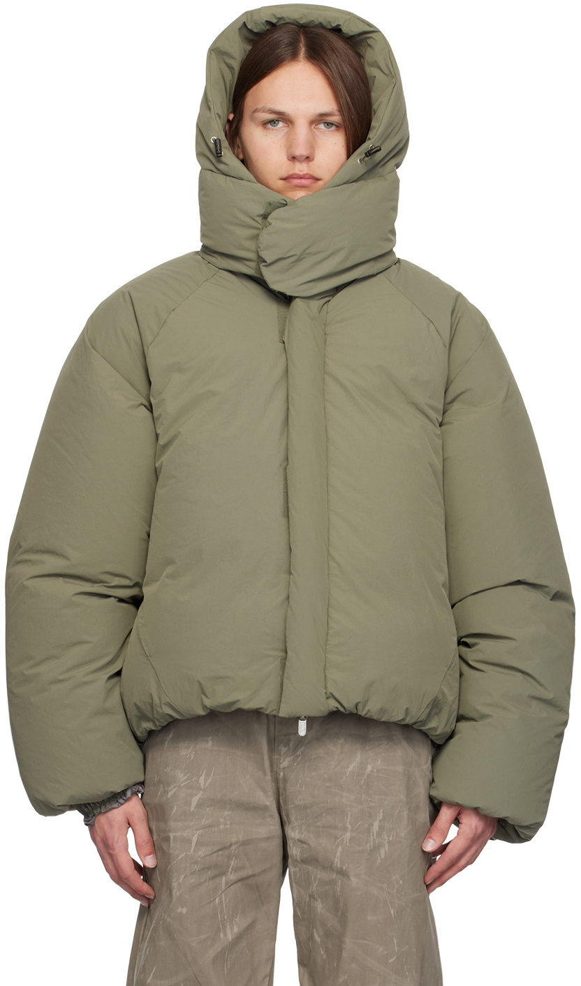 Seventh Khaki Space Down Jacket