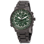 Citizen Promaster Chronograph Green Dial Mens Watch AT8304-57W