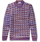 Acne Studios - Kobra Knitted Sweater - Purple