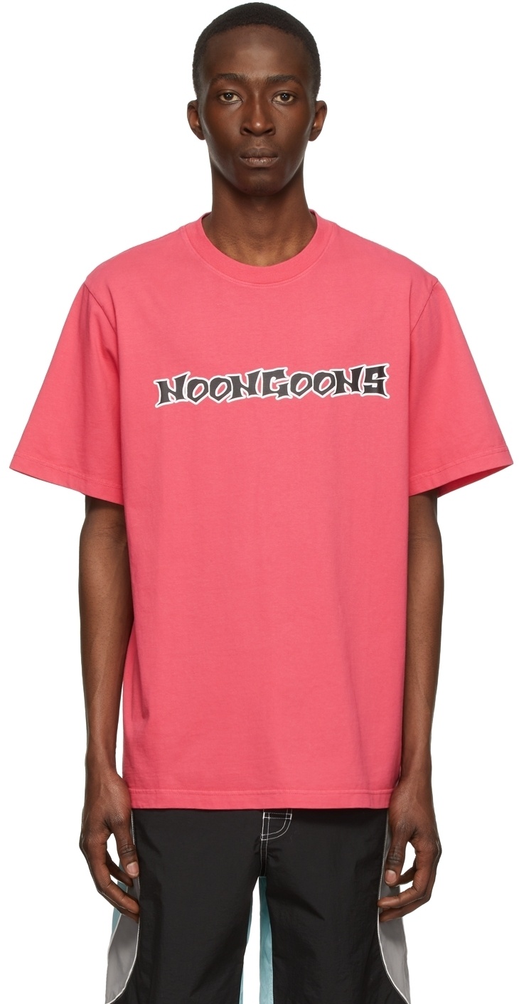 Noon Goons Pink Cotton T-Shirt Noon Goons