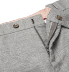 Loro Piana - Slim-Fit Mélange Cashmere Trousers - Men - Gray