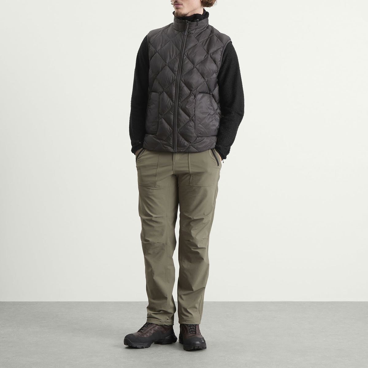CAYL Men's Softshell Trousers in Khaki