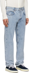Second/Layer SSENSE Exclusive Blue Flaco Jeans