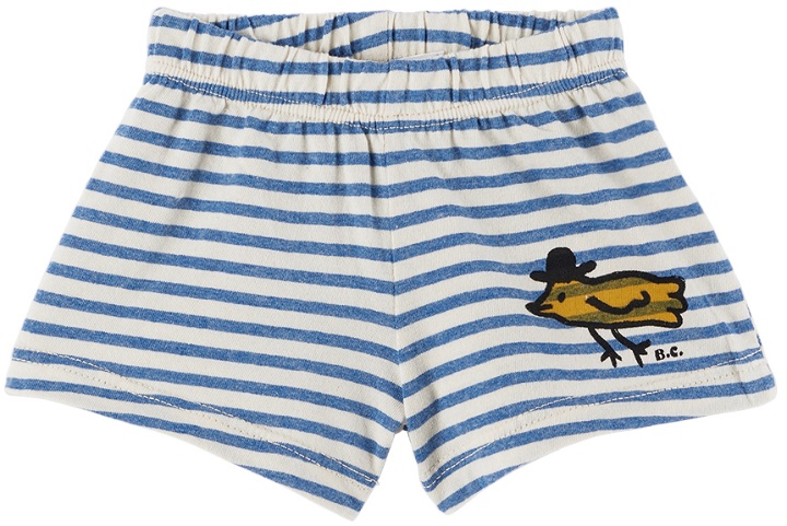 Photo: Bobo Choses Baby Blue Striped Shorts