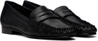 Aeyde Black Aldous Loafers