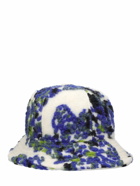 KANGOL - Floral Wool Blend Bucket Hat