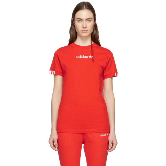 Photo: adidas Originals Red Coeeze T-Shirt