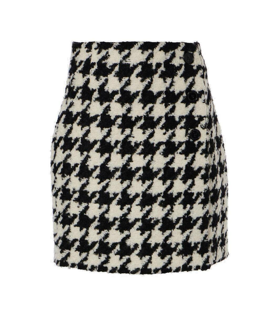 スカート NINA RICCI JERSEY SKIRT nina-ricci-yellow-tweed-mini-