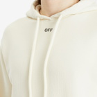 Off-White Women's Cloud Arrow Regular Hoodie in White Asparagus