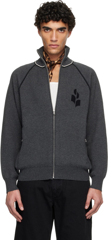 Photo: Isabel Marant Gray Sergio Cardigan Jacket