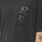 Represent Men's Applique Initial T-Shirt in Off Black