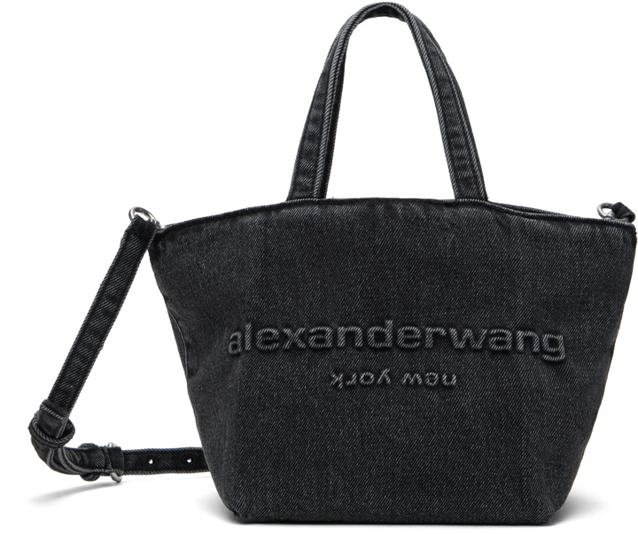Photo: Alexander Wang Gray Small Punch Tote