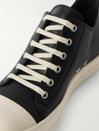 Rick Owens - Leather Sneakers - Black