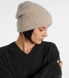The Row Leomir cashmere, alpaca, and silk beanie