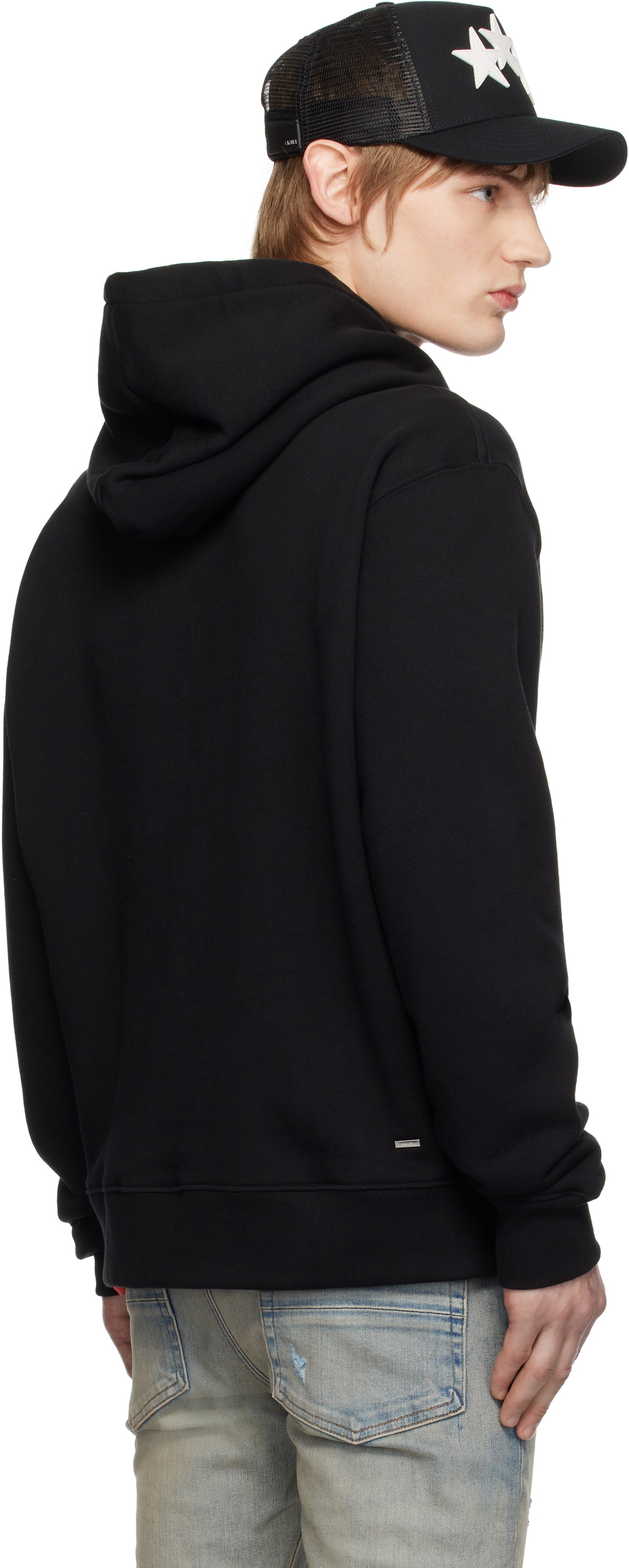 AMIRI Black Core Logo Hoodie Amiri