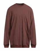 Rick Owens Mens Sweatshirt in Brown