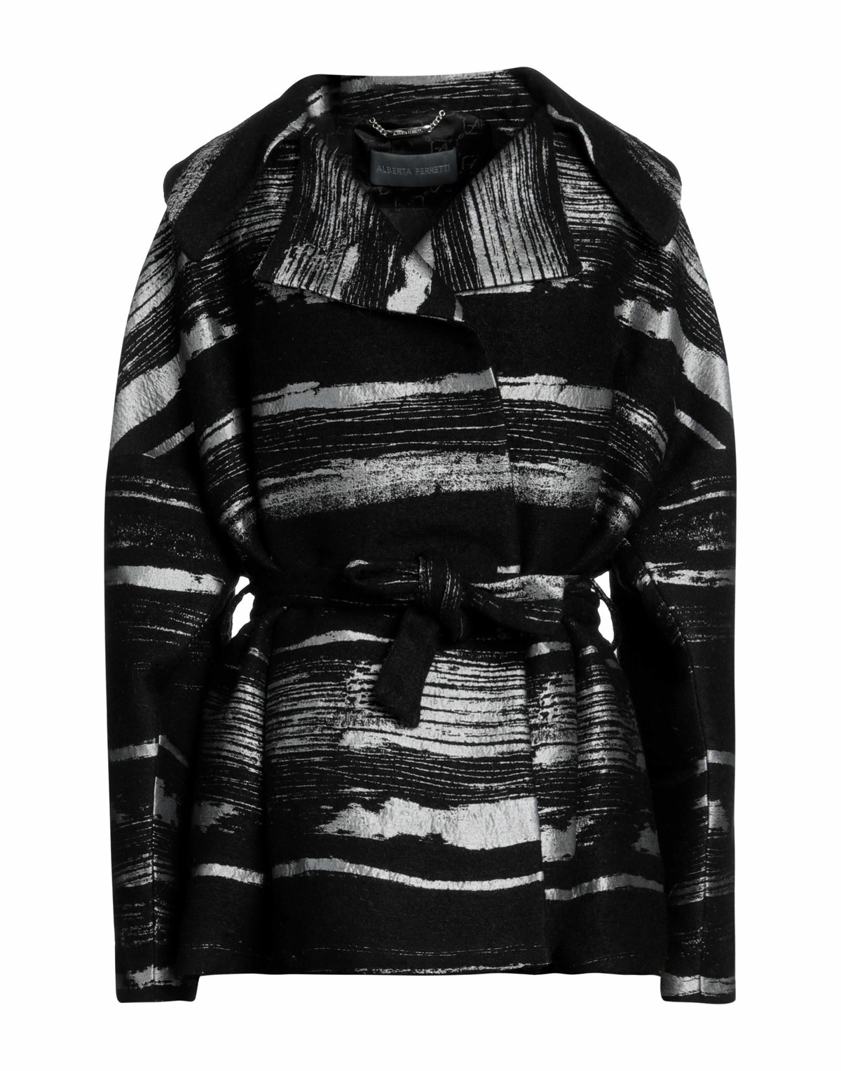 Alberta Ferretti Womens Coat in Black