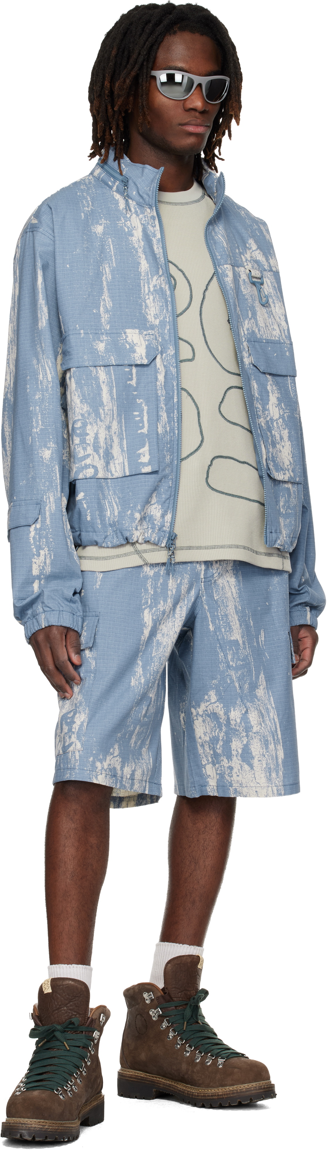 RCOS Blue & Beige Sierra Jacket