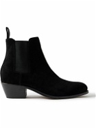 Grenson - Marco 222F Suede Chelsea Boots - Black
