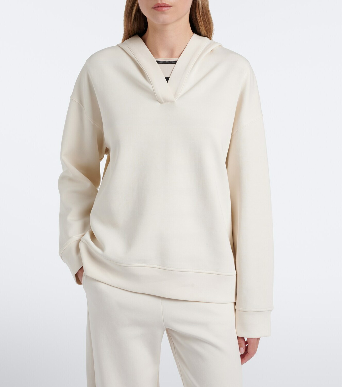 'S Max Mara Cotton-blend hoodie