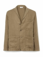 Corridor - Unstructured Linen Blazer - Green