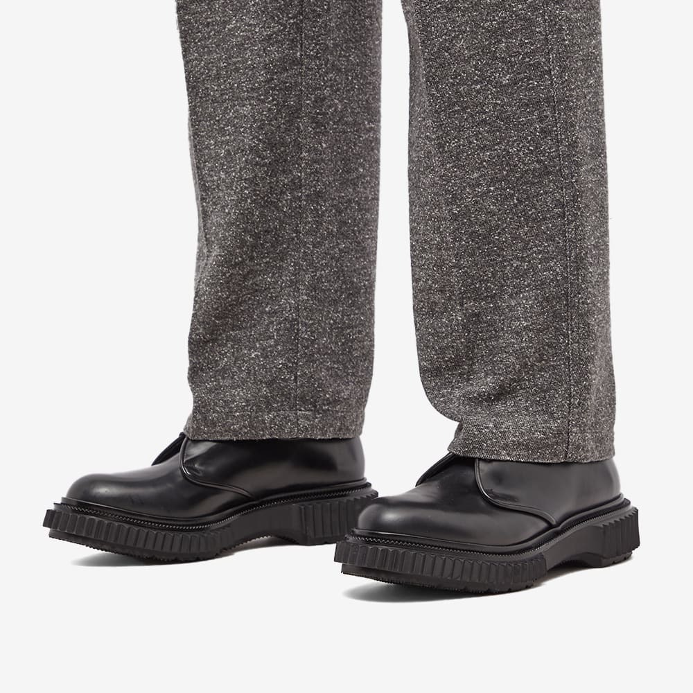 Adieu Men's Type 190 Chunky Sole Derby Shoe in Black Adieu