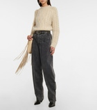 Isabel Marant - Vetea high-rise wide-leg jeans