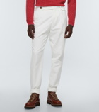 Brunello Cucinelli Slim cotton gabardine pants