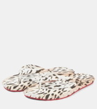Christian Louboutin Super Loubi printed thong sandals