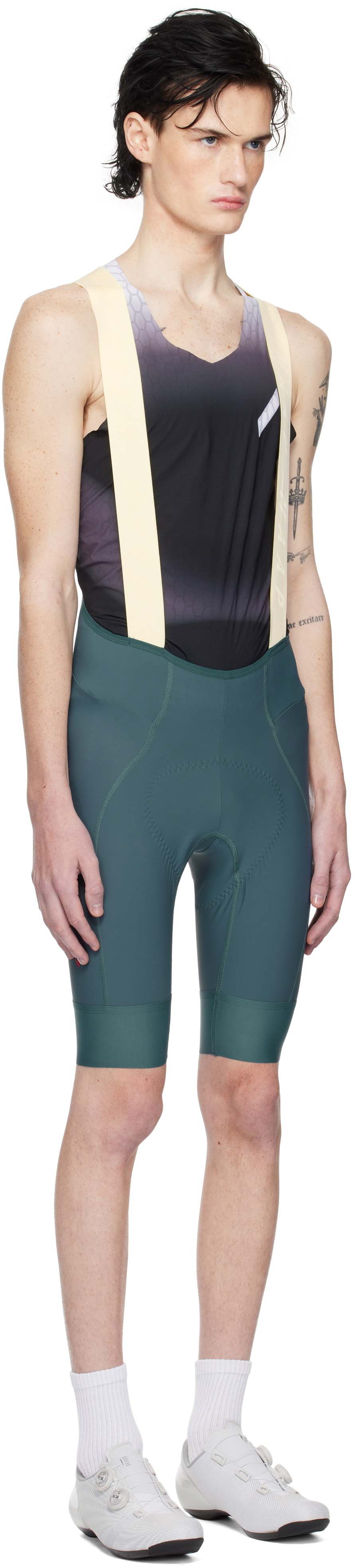 MAAP Blue & Yellow Level Team Bib Evo Shorts