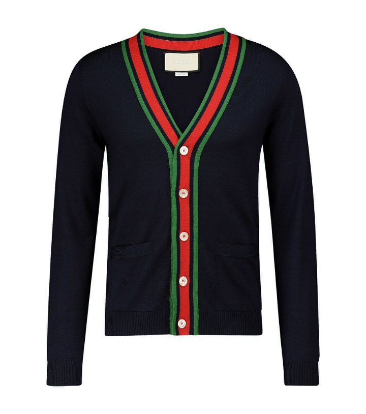 Photo: Gucci - Knitted wool cardigan