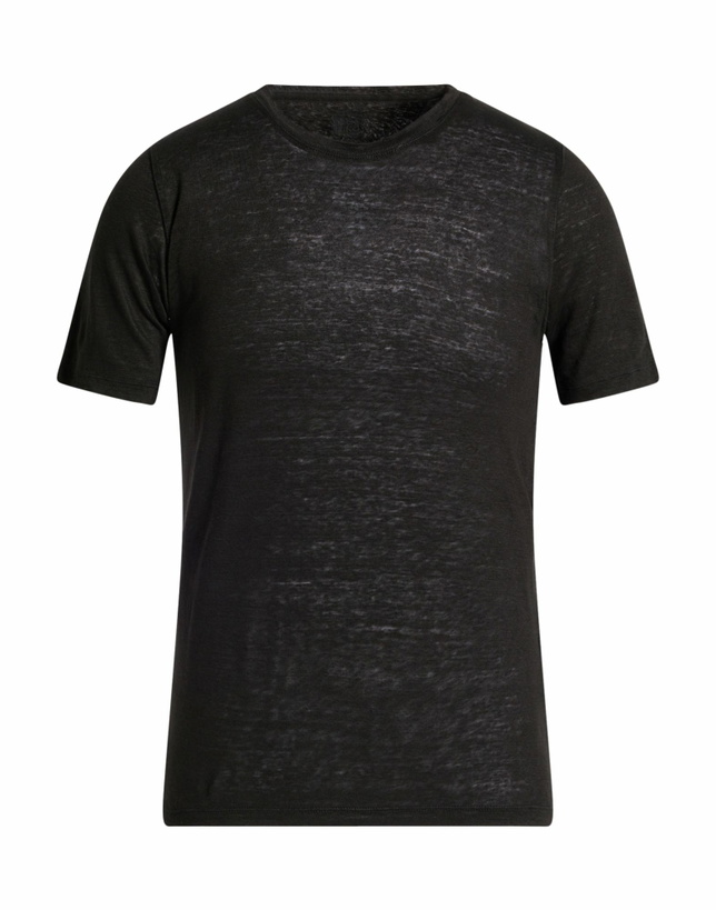 Photo: 120% Lino Mens T-shirt in Black