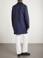 Paul Smith - Cotton-Blend Gabardine Coat - Blue