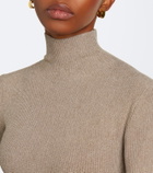 Ralph Lauren Collection Knitted pleated maxi dress