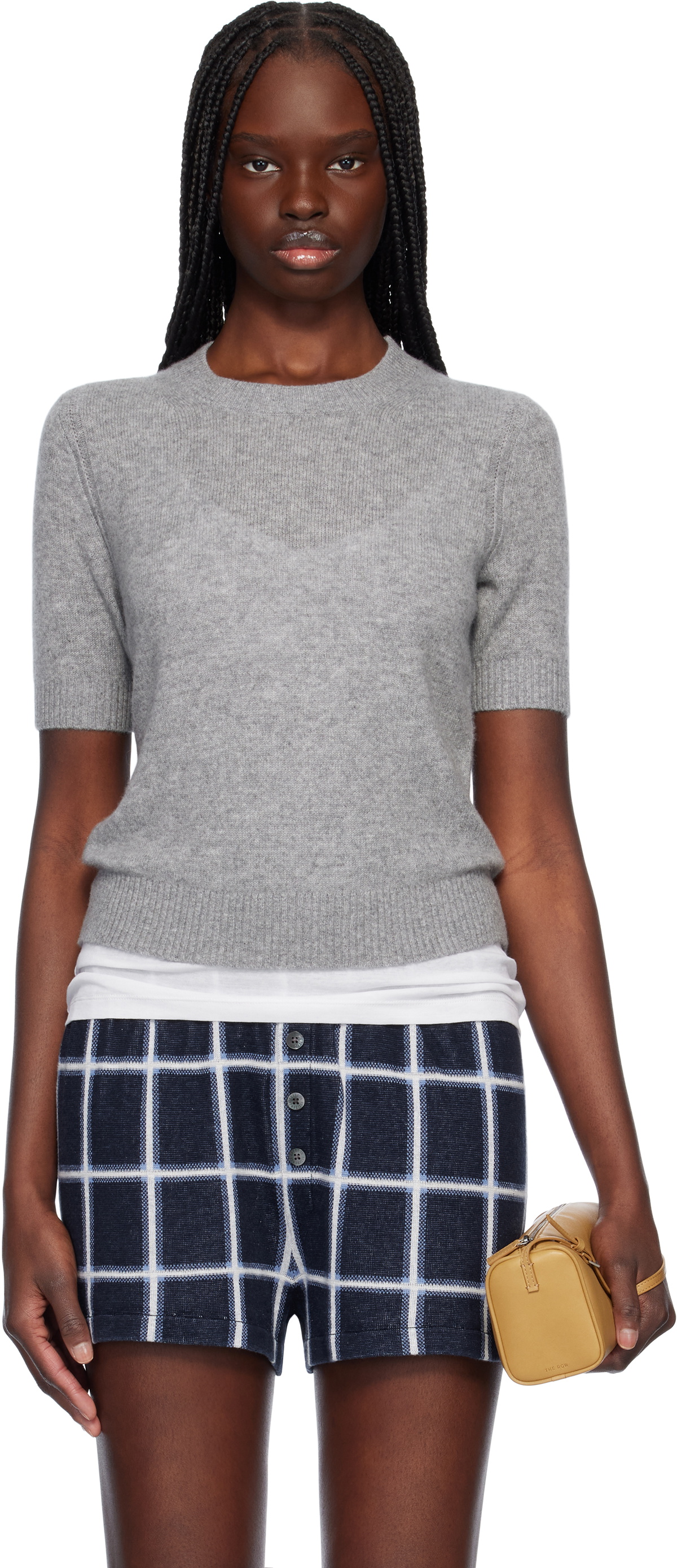 Guest in Residence Gray Sweater T-shirt
