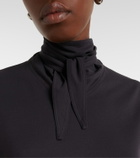 Lemaire Cotton jersey turtleneck top