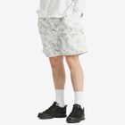 Uniform Experiment Men's Marble Tech Shorts in White