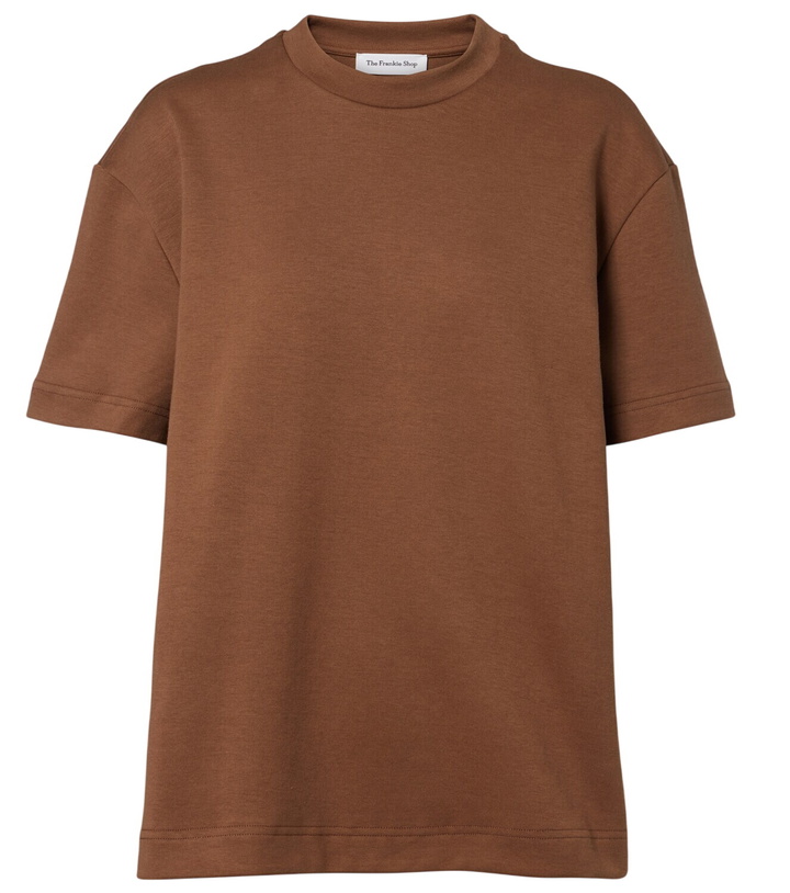 Photo: The Frankie Shop Scoob cotton-blend jersey T-shirt