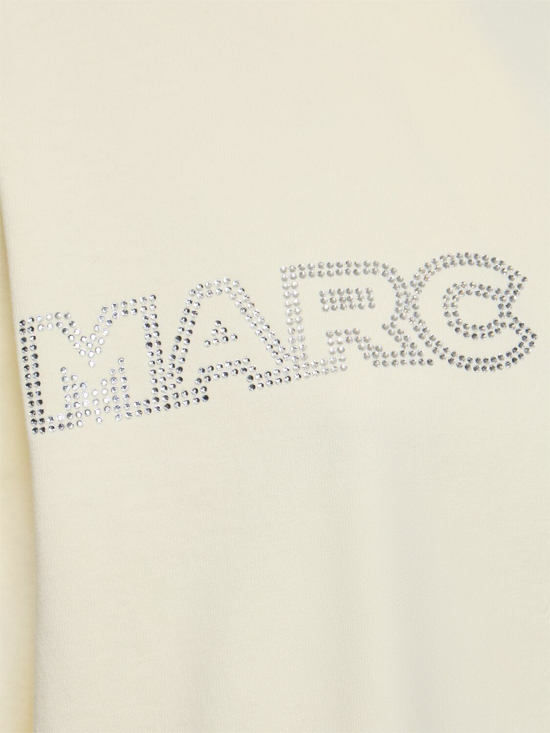 Tシャツ・カットソー Marc Jacobs White T-Shirt With Logo And Micro Crystals Marc Jacobs White T-shirt with logo and micro crystals