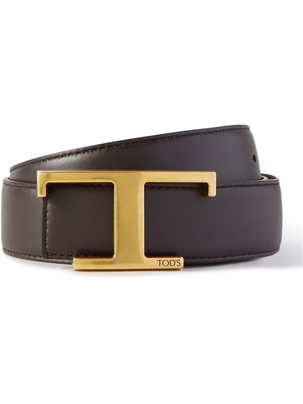 Photo: Tod's - 3.5cm Leather Belt - Brown