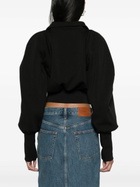 GAUGE81 Black Tabora Cropped Bomber Jacket