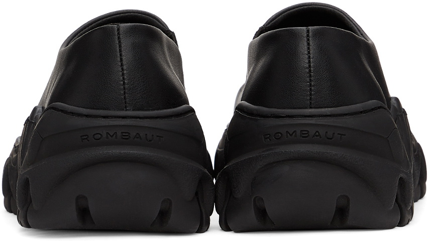 【関税込み】Rombaut ブラック Boccaccio II Mount ローファー Rombaut Black Boccaccio II Clogs Rombaut