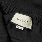 Gucci Cotton Drill Nautical Logo Patch Cargo Pant