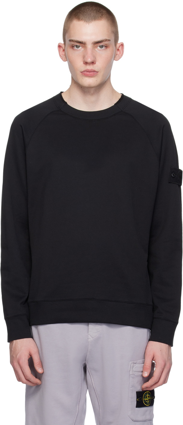 Stone Island Black Patch Sweatshirt Stone Island