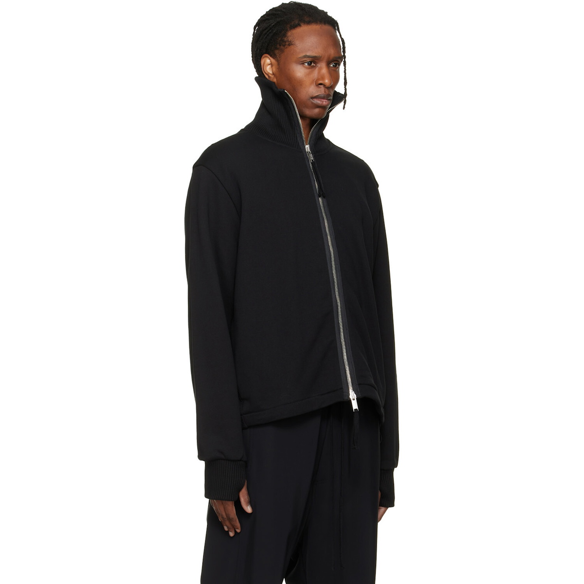 thom/krom Black SJ 707 Sweatshirt