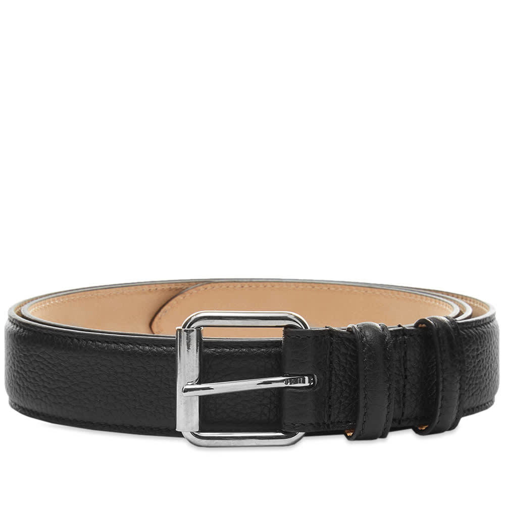 A.P.C. Paris Grain Leather Belt