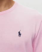 Polo Ralph Lauren Ls Sf Cn Pp Long Sleeve Pullover Pink - Mens - Longsleeves