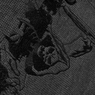 AMIRI Wes Lang Sketch Cardigan in Grey