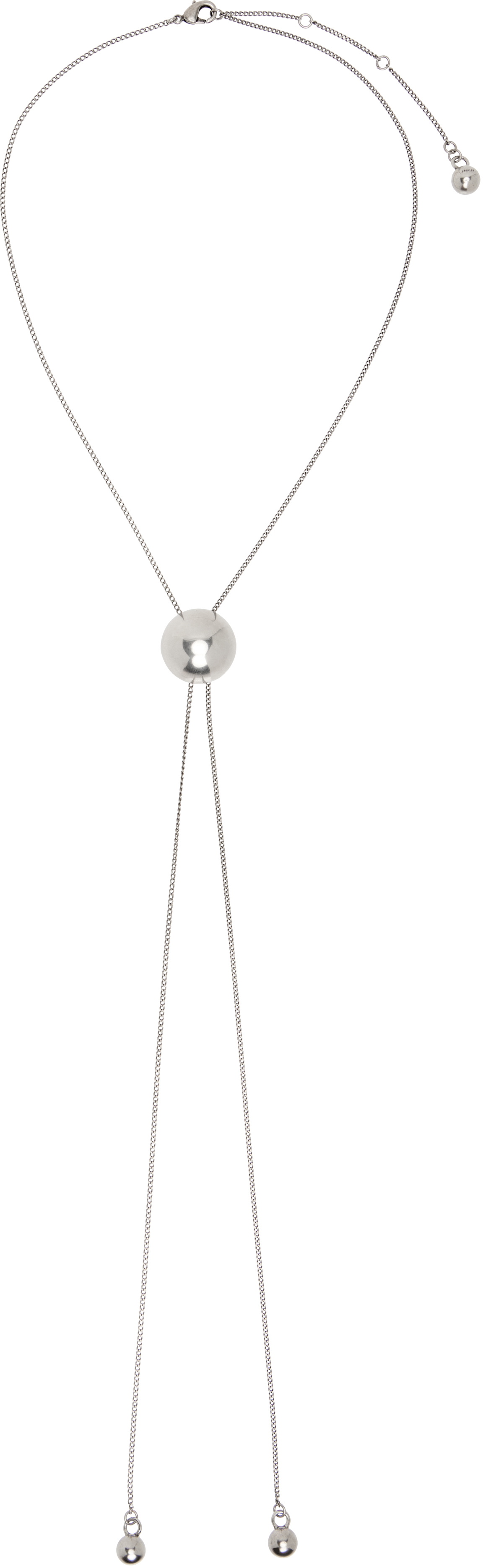 LEMAIRE Silver Maglite Chain Necklace Lemaire